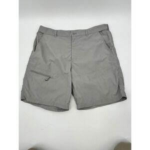 Patagonia‎ Mens XL Gray Nylon Fishing Hiking Outdoor Shorts